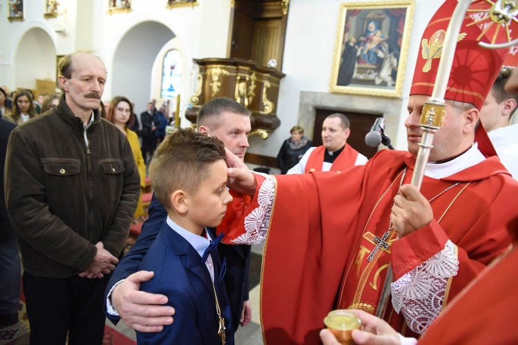 Bierzmowanie w Żegocinie