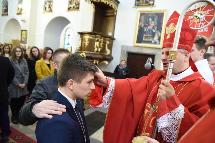 Bierzmowanie w Żegocinie