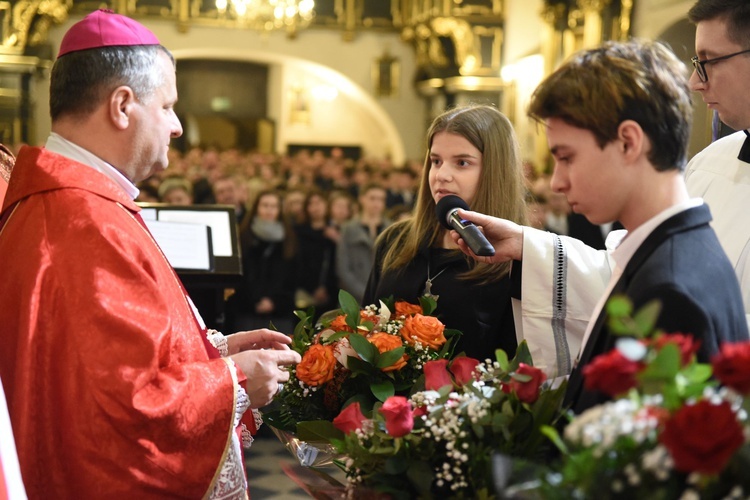 Bierzmowanie w Nowym Wiśniczu