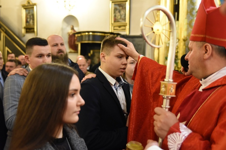 Bierzmowanie w Nowym Wiśniczu