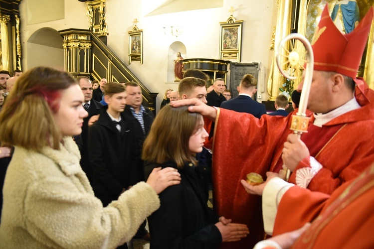 Bierzmowanie w Nowym Wiśniczu