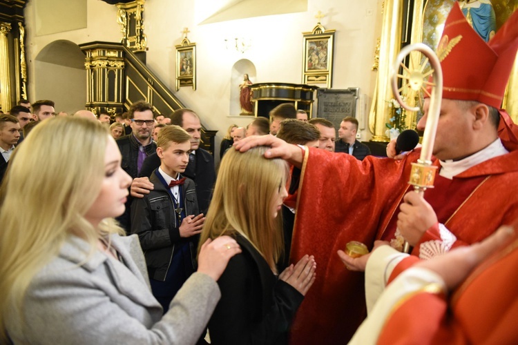 Bierzmowanie w Nowym Wiśniczu