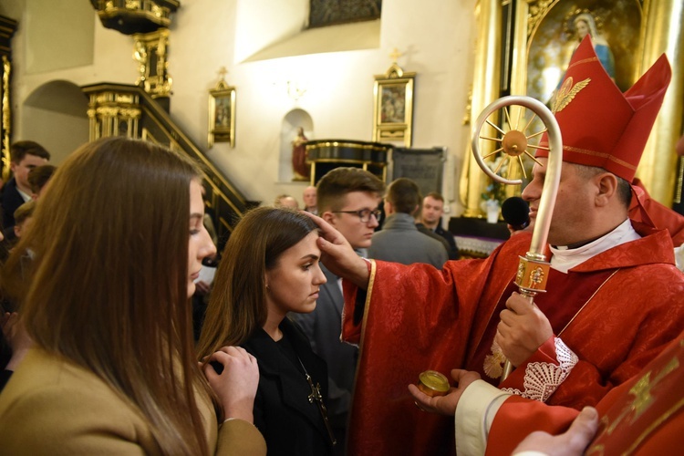 Bierzmowanie w Nowym Wiśniczu