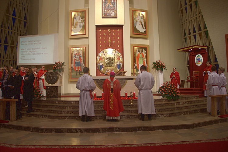 Uroczystość bierzmowania w Gdańsku-Osowej