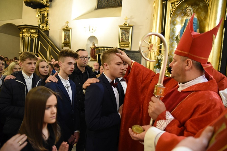 Bierzmowanie w Nowym Wiśniczu