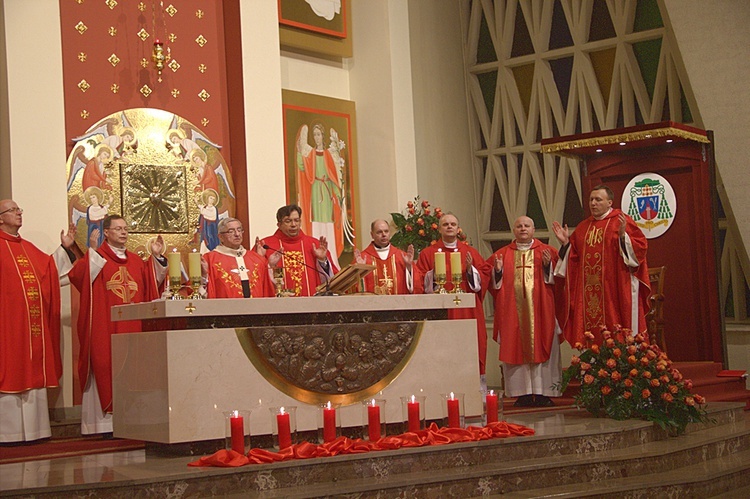 Uroczystość bierzmowania w Gdańsku-Osowej