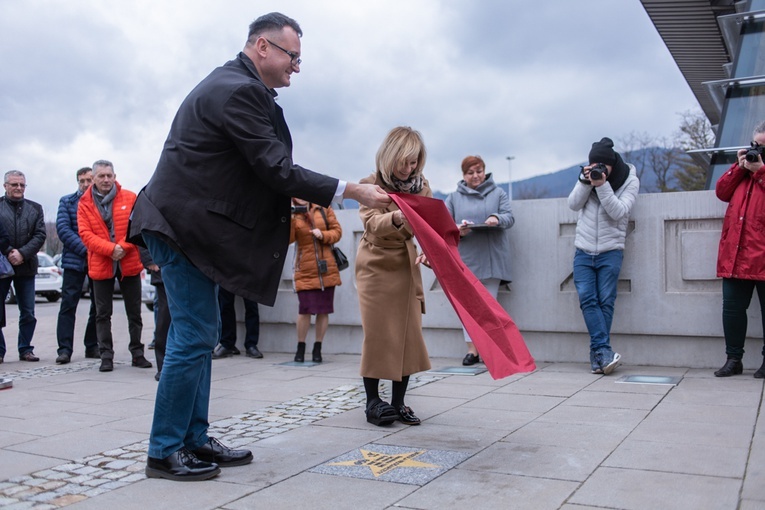 Uroczyste otwarcie wałbrzyskiej Alei Gwiazd