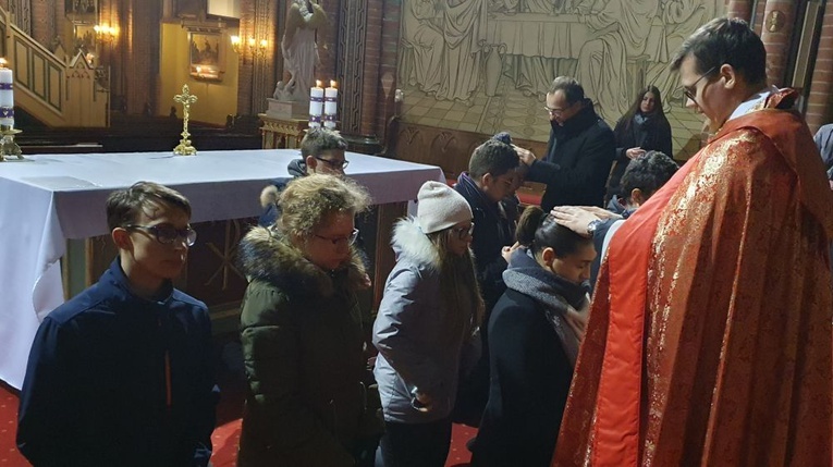 Celebracja na zakończenie kolejnego kroku oazowego