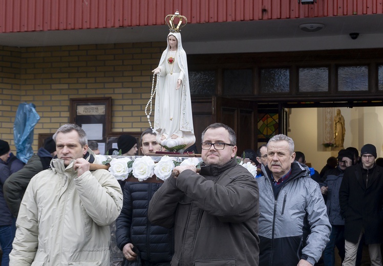 Męski Różaniec w Koszalinie