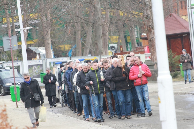 Męski Różaniec w Krynicy Zdroju