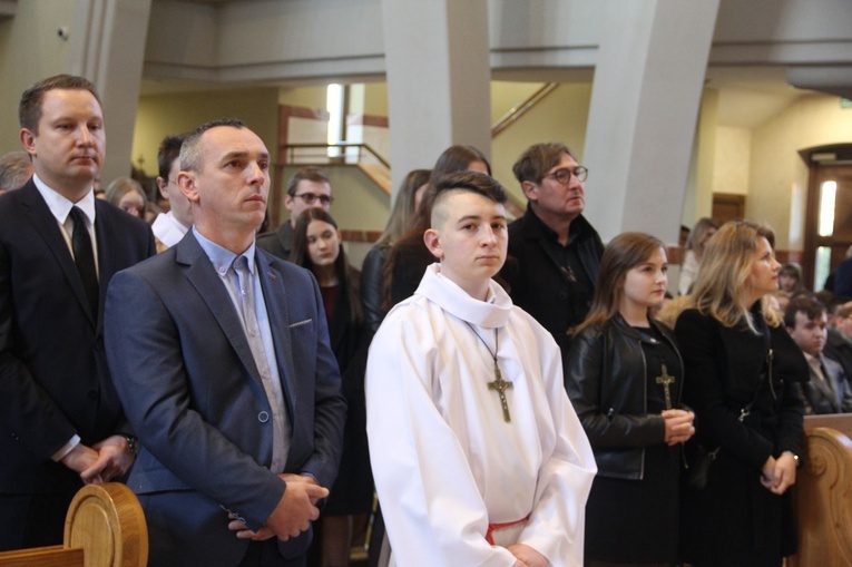 Bierzmowanie w parafii św. Jana Pawła II w Nowym Sączu