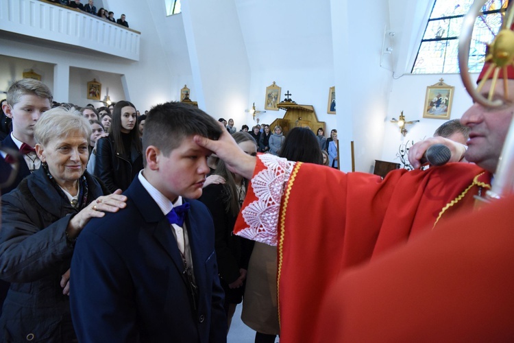 Bierzmowanie w Jodłowniku