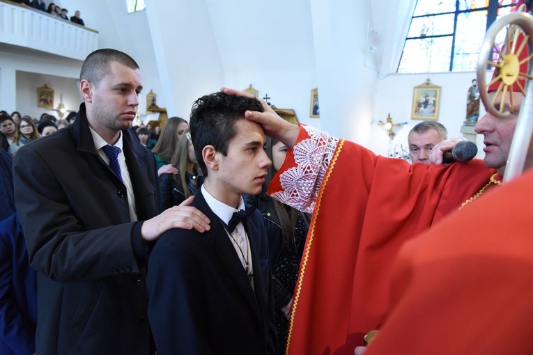 Bierzmowanie w Jodłowniku