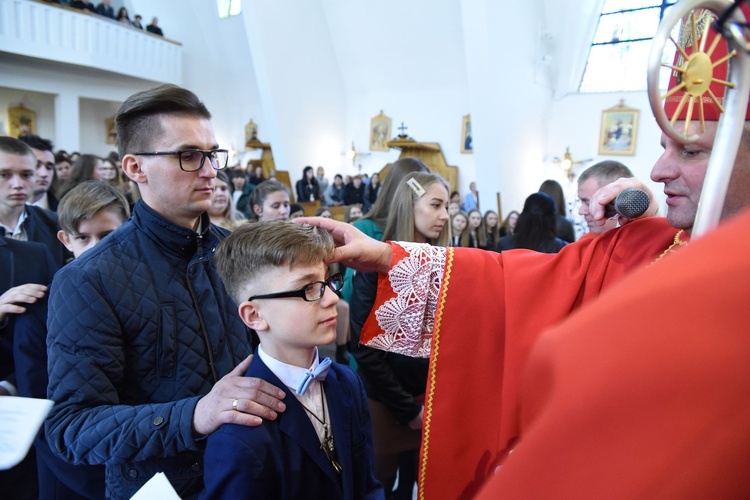 Bierzmowanie w Jodłowniku