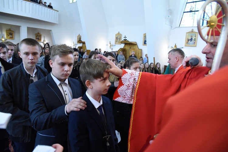 Bierzmowanie w Jodłowniku