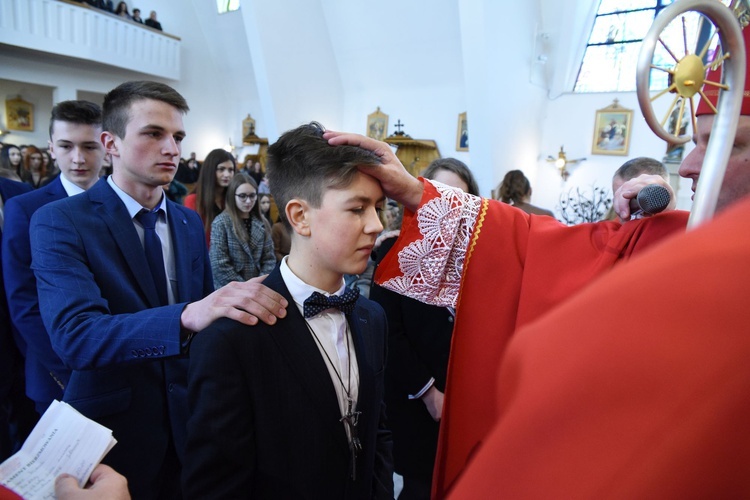 Bierzmowanie w Jodłowniku