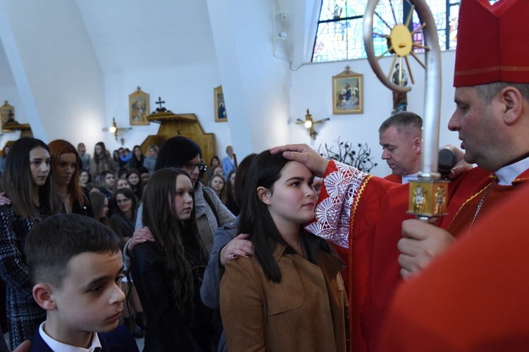 Bierzmowanie w Jodłowniku