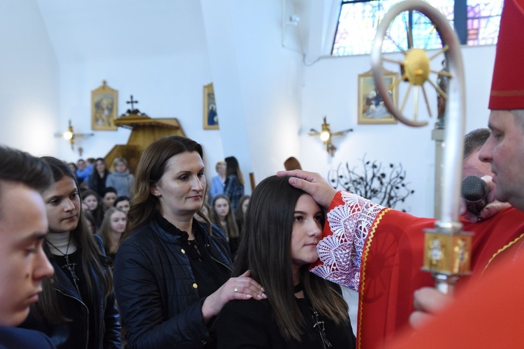 Bierzmowanie w Jodłowniku