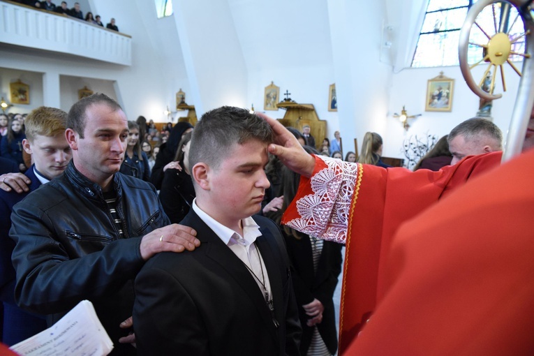 Bierzmowanie w Jodłowniku