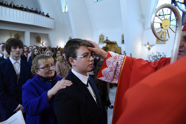 Bierzmowanie w Jodłowniku