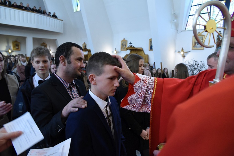 Bierzmowanie w Jodłowniku