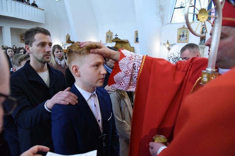 Bierzmowanie w Jodłowniku