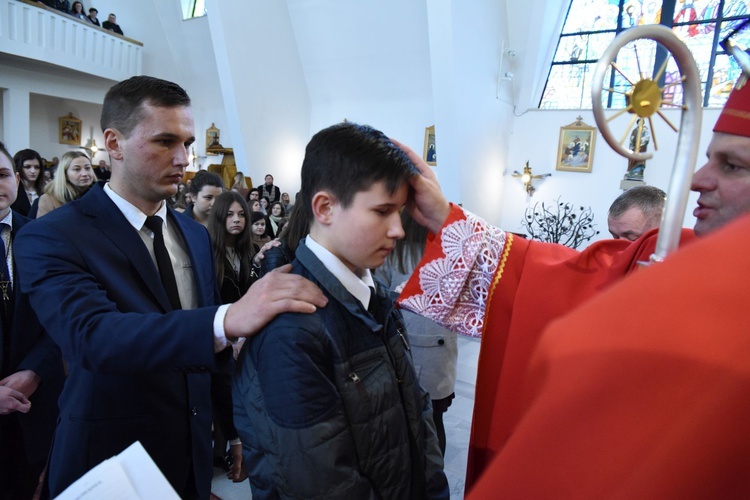Bierzmowanie w Jodłowniku
