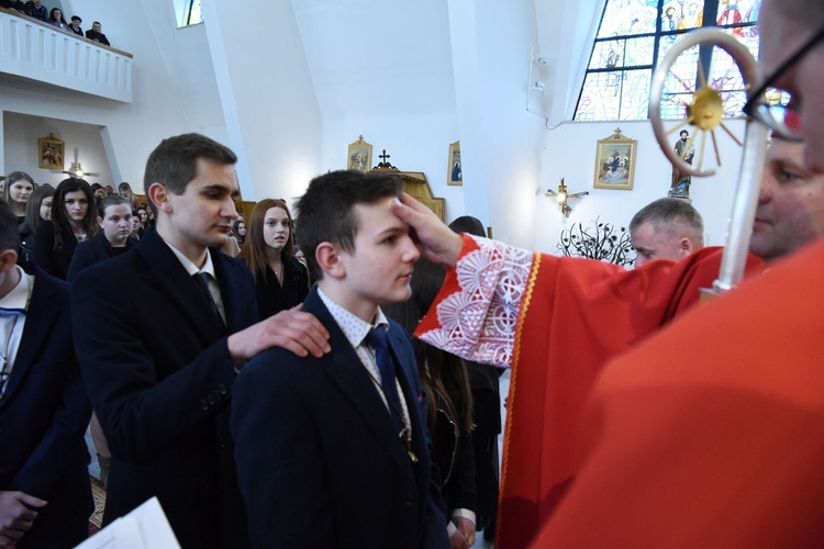 Bierzmowanie w Jodłowniku