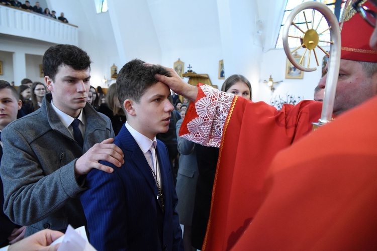 Bierzmowanie w Jodłowniku