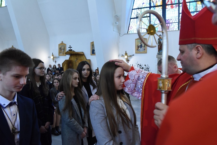 Bierzmowanie w Jodłowniku