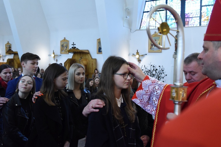 Bierzmowanie w Jodłowniku