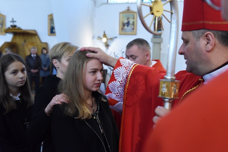 Bierzmowanie w Jodłowniku