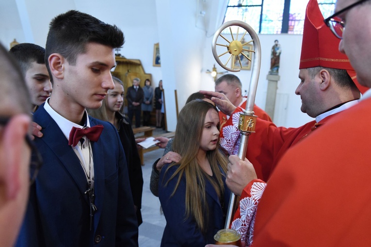 Bierzmowanie w Jodłowniku