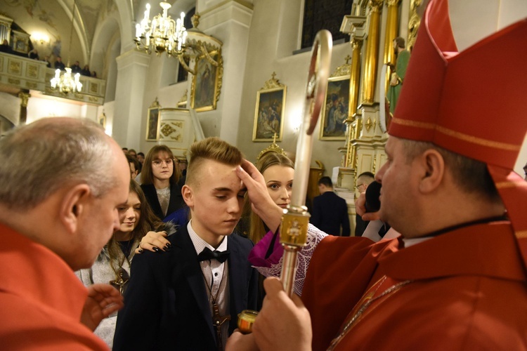 Bierzmowanie w Tymbarku