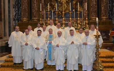 W lutym 15 kapłanów pielgrzymowało do Rzymu.