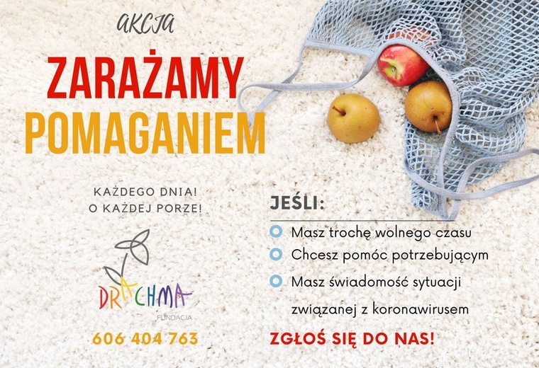 Wolontariusze "Drachmy" zarażają... pomaganiem!