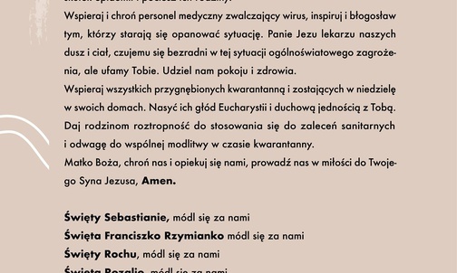 Modlitwa online na cały dzień