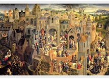 Hans Memling "Męka Chrystusa", olej na desce, ok. 1470Galeria Sabaudzka, Turyn