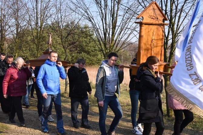 Droga Krzyżowa w Wał-Rudzie w czasach zarazy