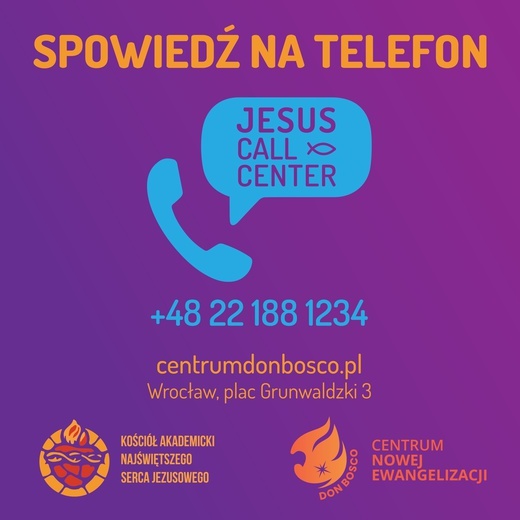 Spowiedź na telefon we Wrocławiu