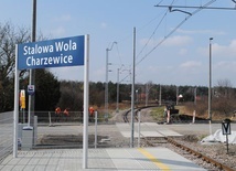 Stalowa Wola, osiedle Chrzewice. Nowy przystanek kolejowy.