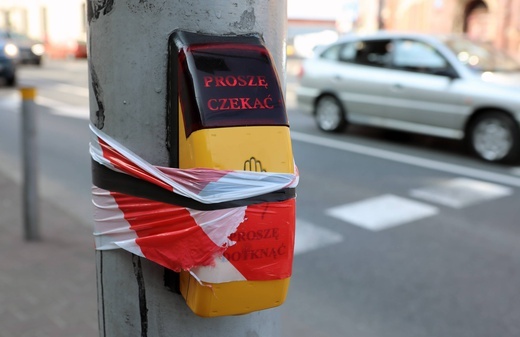 Puste Katowice w czasie epidemii.