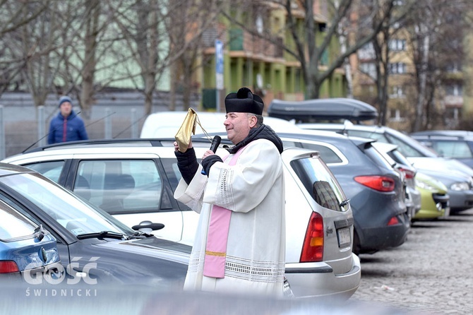 Błogosławieństwo osiedla na Piaskowej Górze w Wałbrzychu