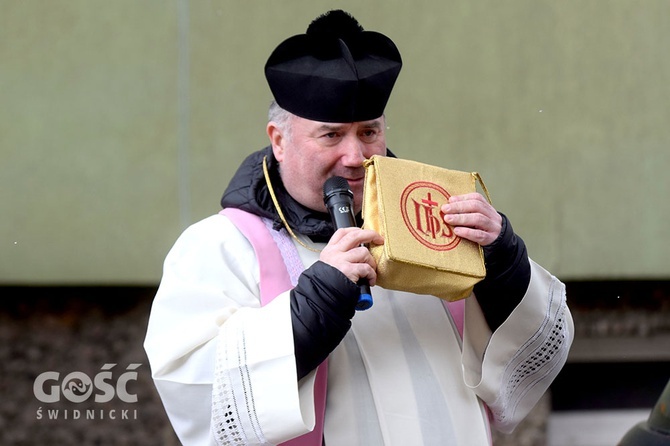 Błogosławieństwo osiedla na Piaskowej Górze w Wałbrzychu