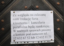 Kwarantanna u karmelitów