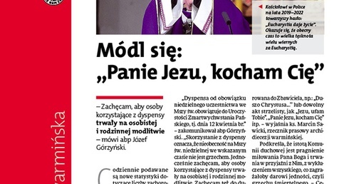 Posłaniec Warmiński 13/2020