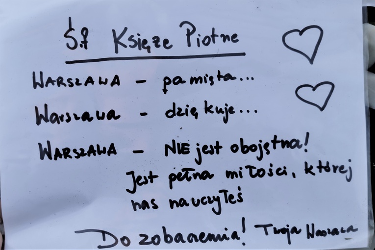 Grób ks. Piotra Pawlukiewicza