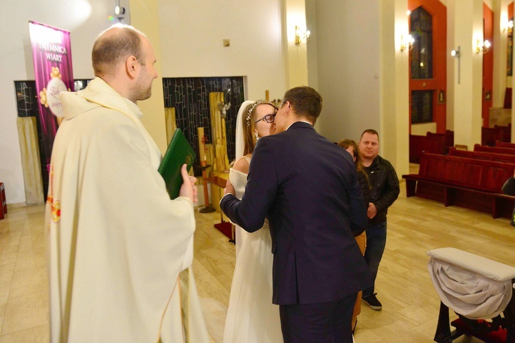 Ślub harcerzy z koszalińskiego ZHR
