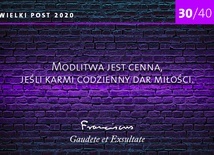 Modlitwa karmi dar miłości. 30/40 rad papieża Franciszka