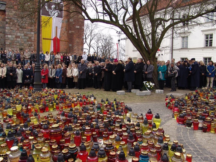 Tak Płock żegnał papieża